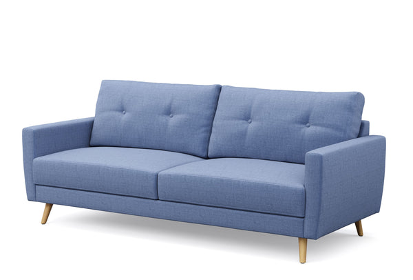 Sofa MANDY 3-Sitzer blau