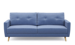 Sofa MANDY 3-Sitzer blau