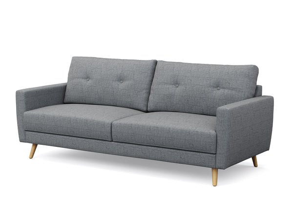 Sofa MANDY 3-Sitzer grau