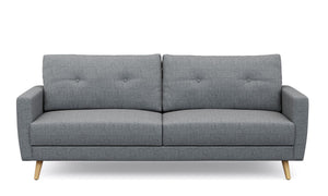 Sofa MANDY 3-Sitzer grau