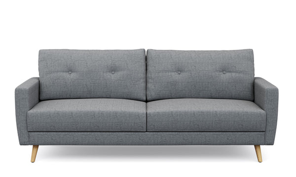 Sofa MANDY 3-Sitzer grau