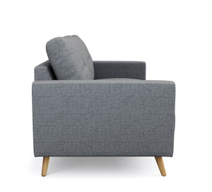 Sofa MANDY 3-Sitzer grau