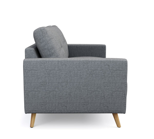 Sofa MANDY 3-Sitzer grau