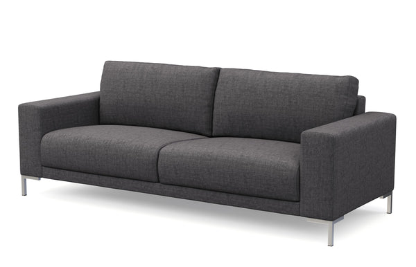 Sofa NOREEN 2-Sitzer anthrazit
