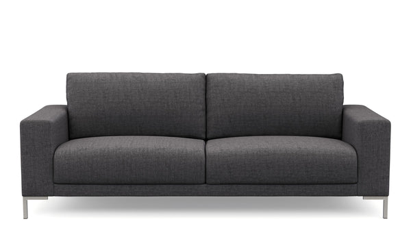 Sofa NOREEN 2-Sitzer anthrazit