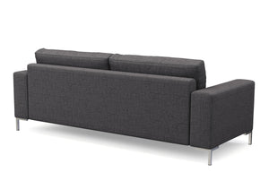 Sofa NOREEN 2-Sitzer anthrazit