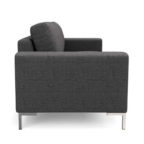 Sofa NOREEN 2-Sitzer anthrazit