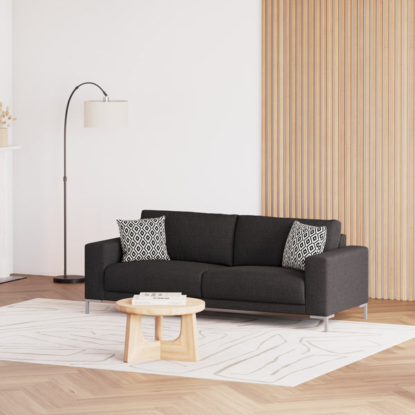 Sofa NOREEN 2-Sitzer anthrazit