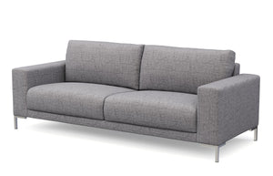 Sofa NOREEN 2-Sitzer grau