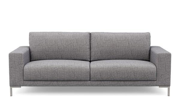 Sofa NOREEN 2-Sitzer grau