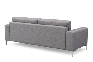 Sofa NOREEN 2-Sitzer grau