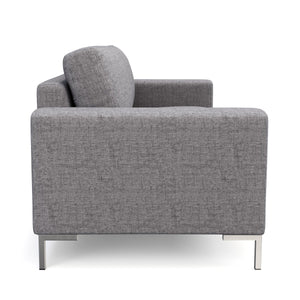 Sofa NOREEN 2-Sitzer grau