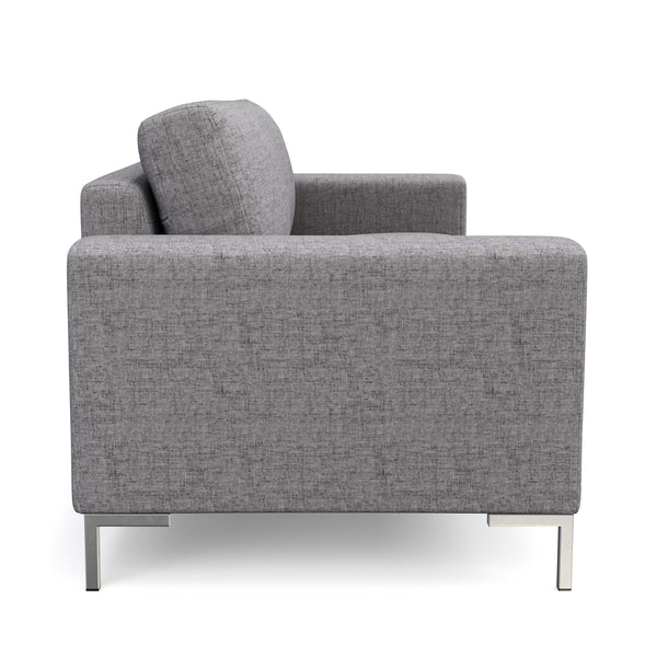 Sofa NOREEN 2-Sitzer grau