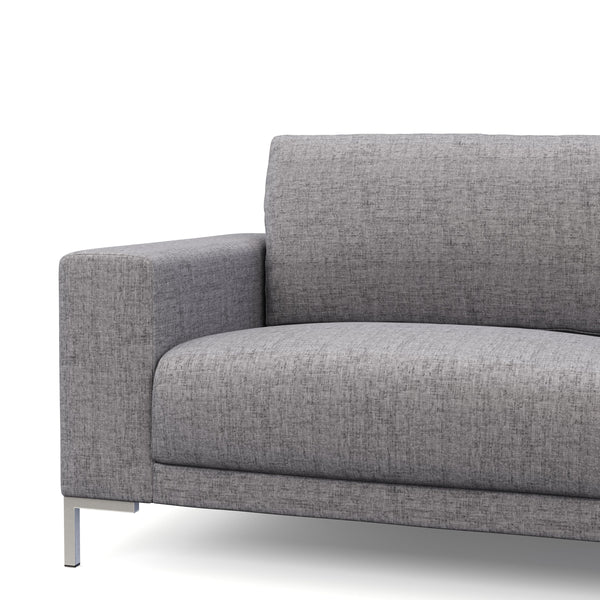 Sofa NOREEN 2-Sitzer grau