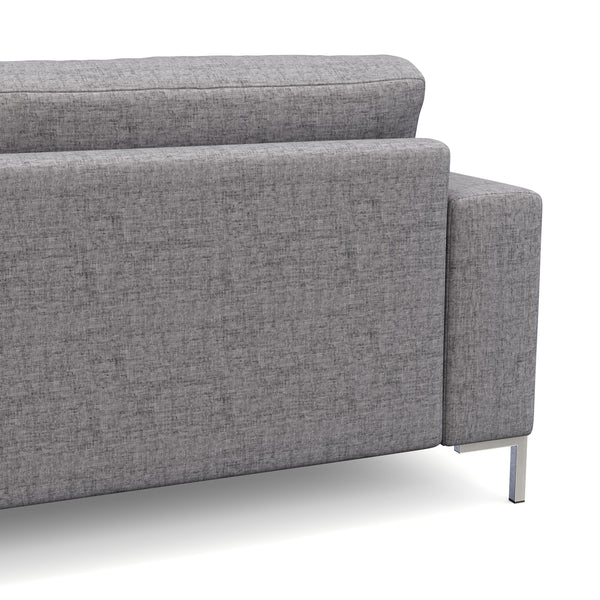 Sofa NOREEN 2-Sitzer grau