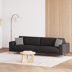 Sofa NOREEN 3-Sitzer anthrazit