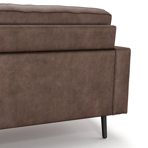 Sofa Leder OLIVER braun