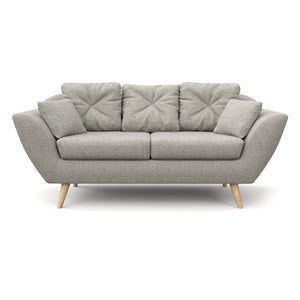 Sofa POSY 3-Sitzer grau