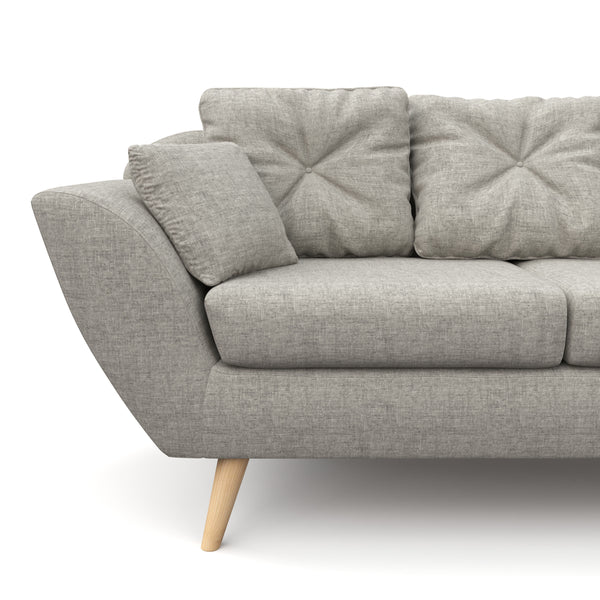 Sofa POSY 3-Sitzer grau
