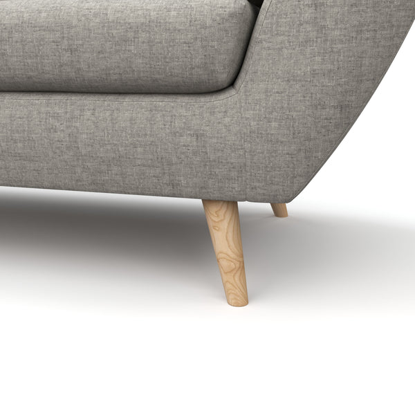 Sofa POSY 3-Sitzer grau