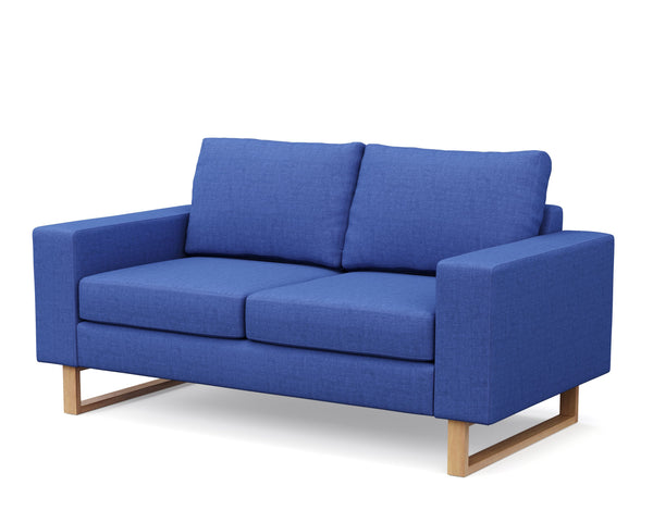 Sofa RONNY 2-Sitzer blau