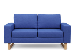 Sofa RONNY 2-Sitzer blau