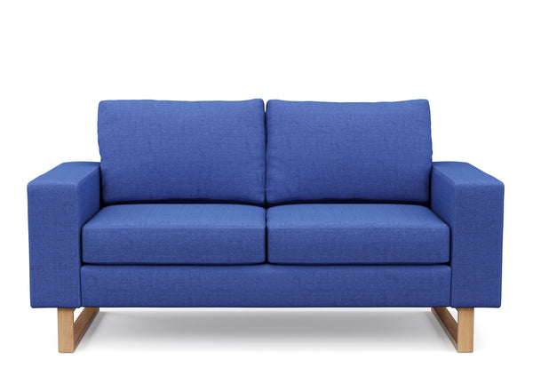 Sofa RONNY 2-Sitzer blau