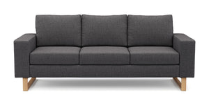 Sofa RONNY 3-Sitzer anthrazit