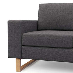 Sofa RONNY 3-Sitzer anthrazit
