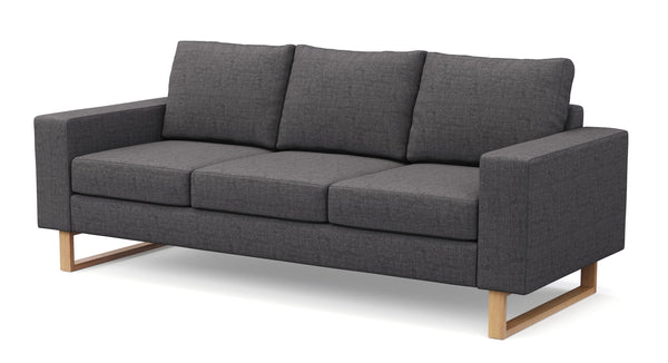 Sofa RONNY 3-Sitzer anthrazit