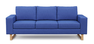 Sofa RONNY 3-Sitzer blau