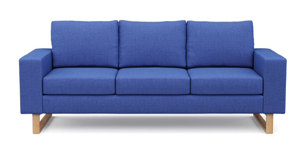 Sofa RONNY 3-Sitzer blau