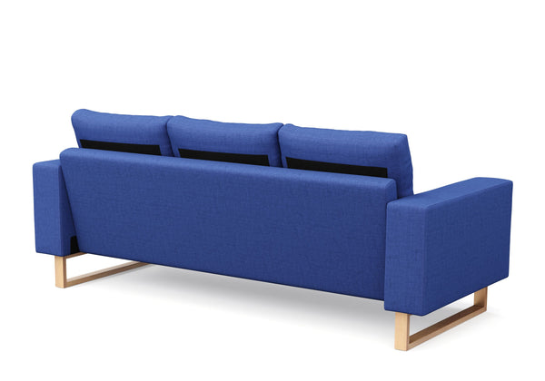 Sofa RONNY 3-Sitzer blau