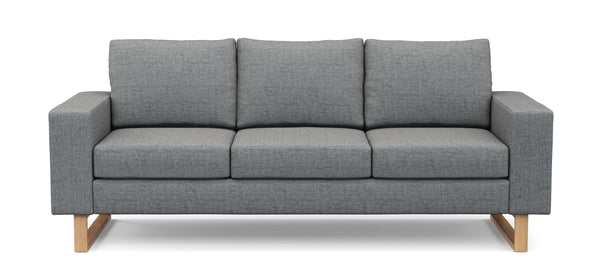 Sofa RONNY 3-Sitzer grau