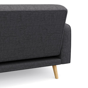 Sofa SAIDY 2-Sitzer anthrazit