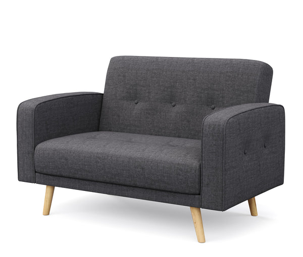 Sofa SAIDY 2-Sitzer anthrazit