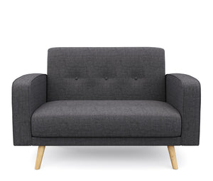 Sofa SAIDY 2-Sitzer anthrazit