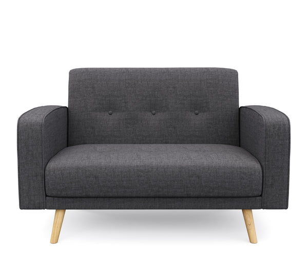 Sofa SAIDY 2-Sitzer anthrazit