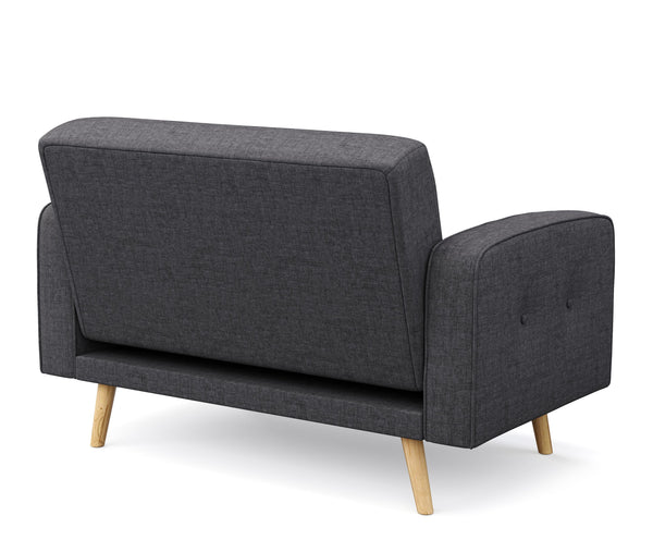 Sofa SAIDY 2-Sitzer anthrazit