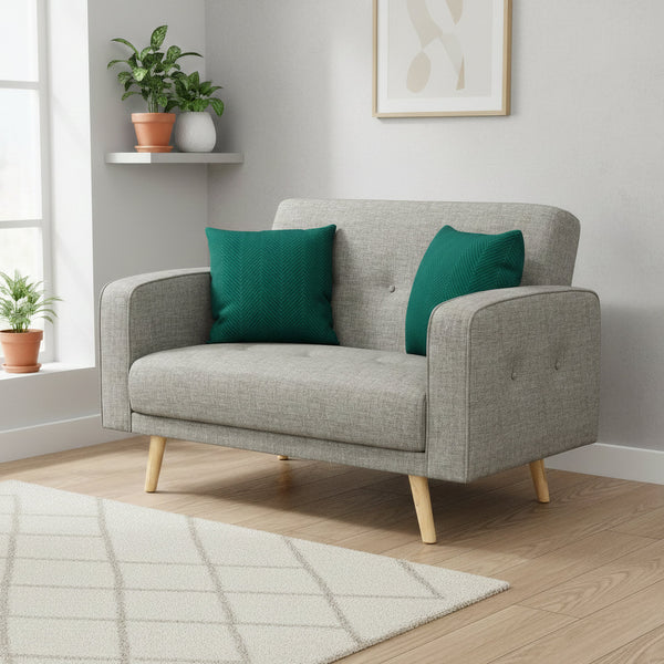 Sofa SAIDY 2-Sitzer grau