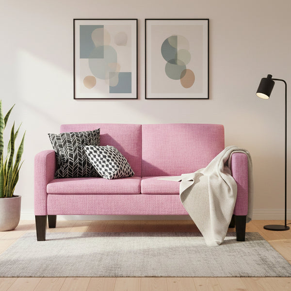 Sofa SVEN 2er pink