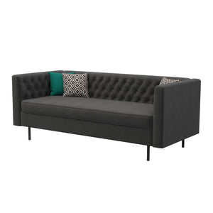 Sofa Samt CEDRIC anthrazit