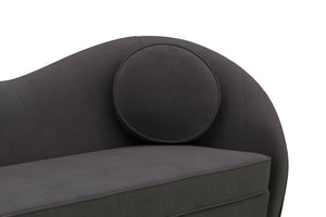 Sofa Samt DAPHNE anthrazit