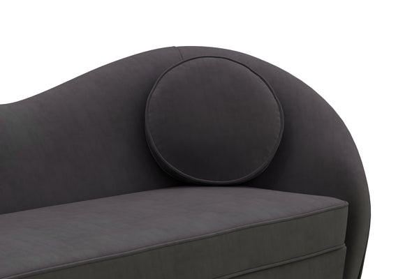 Sofa Samt DAPHNE anthrazit