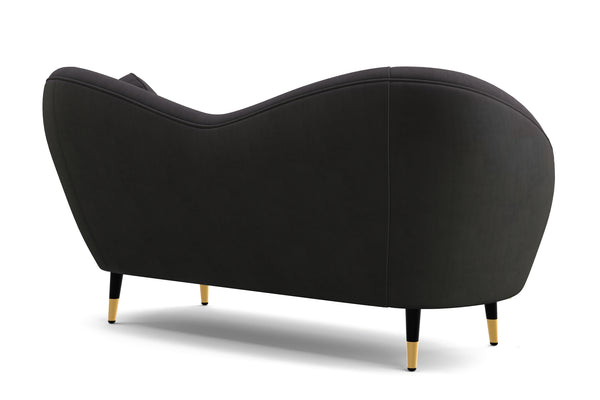 Sofa Samt DAPHNE anthrazit