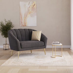 Sofa Samt DARIA anthrazit