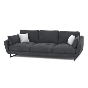 Sofa Samt DIYA anthrazit