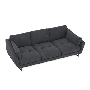 Sofa Samt DIYA anthrazit