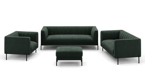 Sofa Set ATTILA dunkelgrün