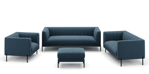 Sofa Set ATTILA blau